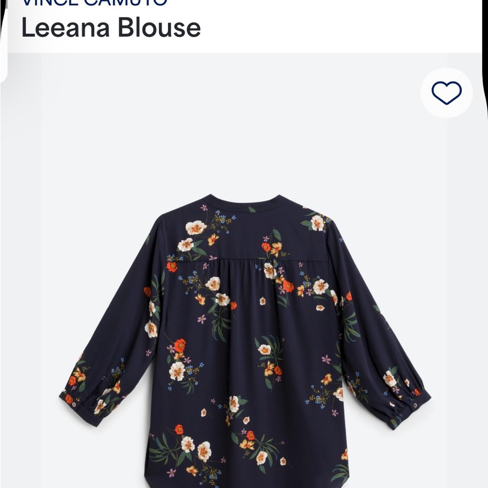 Vince Camuto Blouse purchased from stitch fix Worn once good quality